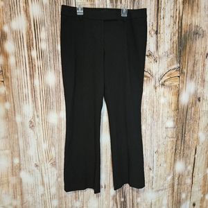 Talbots women's black signature classic straight leg dress pants size 8p